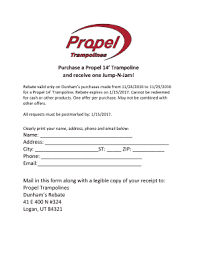 While lots of tech companies. Fillable Online Purchase A Propel 14 Trampoline Fax Email Print Pdffiller