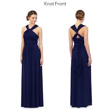 Debut Royal Blue Pleated Multiway Maxi Evening Dress Navy Bridesmaid Dresses Multi Way Dress Bridesmaid Dresses Uk
