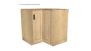 This plan is simple and economical to build. Kitchen Base Cabinet Plans 36x36 Easy Reach Economical Model 3d Warehouse