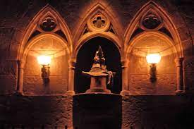 The Sorting Hat At Hogwarts Castle At The Wizarding World Of Harry Potter Florida