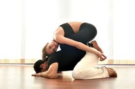 #yoga #couple #yogachallengeif you haven't seen part. Partner Yoga Om Yoga Casablanca Marrakech Dakhla