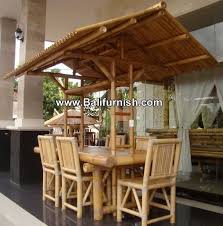 Bamboo Furniture Garden Dining Table Bamboo Furniture Bamboo House Bamboo House Design