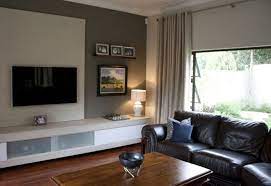 Check spelling or type a new query. A Backing Board Gives Some Style To A Wall Mounted Tv Living Room Designs Living Room Decor Home