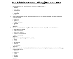 Maybe you would like to learn more about one of these? Materi Soal Skb Guru Pkn Cpns 2020 Seleksi Kompetensi Bidang Antapedia Com