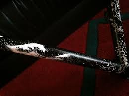 Black And White Bike Design Hand Painted Black And White Ocean Bicycle Painting Pretty Bike Bicycle Design