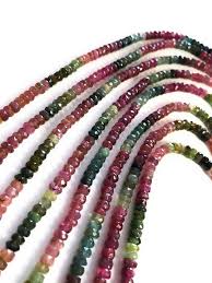 Natural Tourmaline Gemstone Beads Watermelon Tourmaline Beads Jewelry Supplies Wholesale Bulk Bea In 2020 Tourmaline Beads Gemstone Beads Tourmaline Gemstone