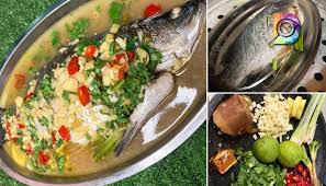 Ikan siakap sememangnya menjadi kegemaran bagi sesiapa sahaja yang berkunjung. Resepi Masakan Ikan Siakap Stim Limau