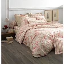 Housse De Couette Coton Imprimee Effet Toile De Jouy Marquise 3suisses Housse De Couette Toile De Jouy Housse De Couette Rouge