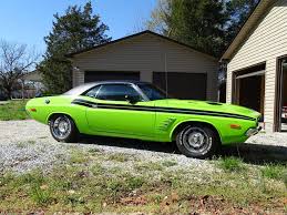 Image result for Dark Green 1973 Challenger