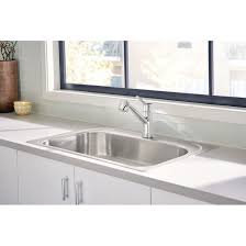7585c Srs Moen Method Pull Out Single Handle Kitchen Faucet With Power Clean And Duralock Reviews Wayfair