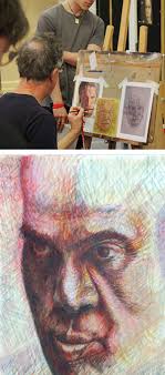 Learning to paint in egg tempera with Antony Williams at the National  Portrait Gallery