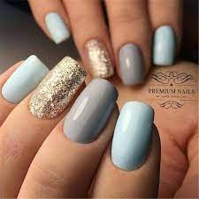 Top 10 Light Blue Square Acrylic Nails Inspiration Square Acrylic Nails Nails Blue Nails