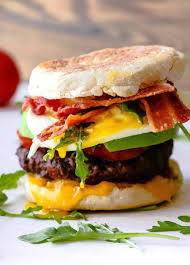 Noun the miami marlins are putting a twist on sushi and ceviche, and offering burger lovers something mouthwatering. Best Breakfast Burger Recipe Layers Of Happiness