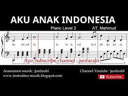 Not Angka Lagu Anak Indonesia