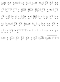 心如刀绞我的泪难忍秦香莲唱段秦香莲京剧谱简谱