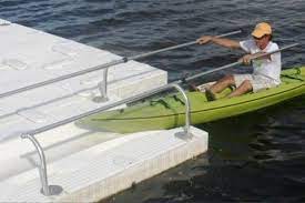 Sportport Kayak Dock With Rails Lakefront Living House Boat Lake House