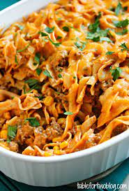 Enchilada Pasta Casserole Recipe Pasta Casserole Recipes Recipes Enchilada Pasta