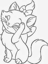 Artes Da Nil Riscos E Rabiscos Gata Marie Cat Coloring Page Disney Coloring Pages Animal Coloring Pages