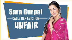 Bigg Boss S Sara Gurpal On Her Eviction It Was An Unfair Decision Tv Times  Of India Videossexiezpix Web Porn