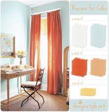 Recipe For Color Blue And Orange Design Style Room Colors Living Room Orange Bedroom Orange