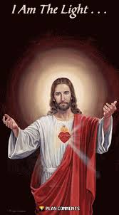 I Am The Light I Am The Way Ich Bin Das Licht Ich Bin Der Weg Pictures Of Jesus Christ Jesus Pictures Indian Art Paintings