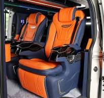 MPV Ventilated Reclining Massage Seat Power Swivel Van Car Seat Adjustable VIP Auto Electric Luxury Leather