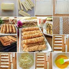 Cara membuat cheese roll pisahkan satu persatu kulit lumpia. Aneka Resep Kue Cheese Rolls Lina Tjoandra Bahan 1 Lbr Puff Pastry Instan Uk 22x22cm 1 Blok Keju Cheddar Potong Balok Memanjang Kuning Telur Utk Olesan Keju Parut Utk Topping Cara Membuat