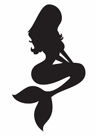 Ariel Mermaid Silhouette Art Png Image With Transparent Mermaid Silhouette Png Is A Free Transparent Png Mermaid Decal Mermaid Silhouette Fairy Silhouette