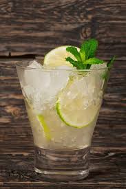 Havana Cooler Cocktail Similar To A Mojito This Cocktail Combines Rum Mint And Ginger Ale For A Re Ginger Ale Drinks Ginger Ale Cocktail Ginger Ale Recipe