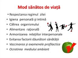 Modul Sanatos De Viata Prezentaciya Onlajn