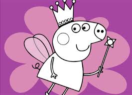 Peppa Pig Para Colorear Hada
