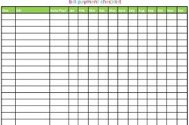 Check spelling or type a new query. Bill Pay Checklist Template 25 Free Bill Calendars Pdf Word Excel