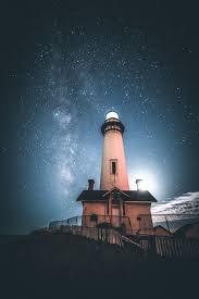 Black And White Lighthouse Wallpaper 