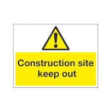 Maybe you would like to learn more about one of these? Construction Site Keep Out Safety Signs 600mm X 450mm Hazard Warning Signs From Bigdug Uk