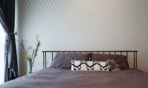 The bathroom in painted in farrow & ball stiffkey blue. Type Duo Key Pavilion Hilltop Mont Kiara Norm Designhaus Archello