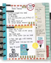 Bread Pudding In The Happy Planner Recipe Organizer Me My Big Ideas Scrapbook Recipe Book Recipe Book Diy Recipe Book