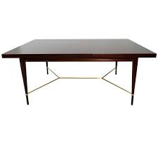 Paul Mccobb Mahogany Dining Table Mfg Calvin Mahogany Dining Table Brass Dining Table Dining Table
