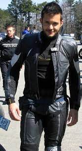 On Guys And Bikes Mens Leather Clothing Bike Leathers Leather Jacket Men