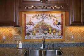 Italian Tile Backsplash Kitchen Tiles Murals Ideas Backsplash Mural Kitchen Tile Mural Kitchen Tiles Backsplash