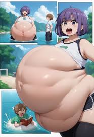 Shouta amagatsuchi,massive hyper vore,water inflation belly,yaoi - SeaArt AI