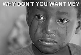 It's not easy being white. Nobody knows the trouble I've seen.