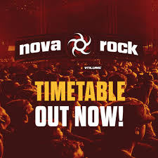 From now on you can swap/activate your tickets (all. Nova Rock 2019 Timetable Nova Rock Festival