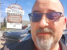 NH Eats 100K Weekend Special... windy... message for all of you at Tuckaway  Tavern & Butchery Raymond, Bobby Marcotte #bobbythebutcher #keepgrinding I  finally got in after 10 years!
