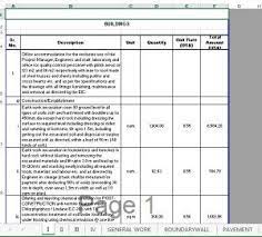 Method of preparing bill of quantities in excel sheet. Bill Of Quantities Boq Building Engineering Civil Engineering Civil Engineering Construction