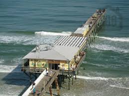 Dunlawton Pier Port Orange Fl Pier Fishing Daytona Beach Shores Daytona Beach