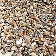 Use big stones with almost similar sizes to create a walled effect. Stone Gravel Chippings Outdoor Garden B Q