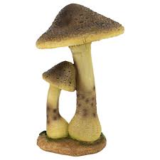 Add a hint of magic to natural settings of woodland plants, shrubbery, rock gardens and water features. Mushroom Garden Statues At Lowes Com
