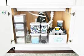 organize under kitchen sink tips