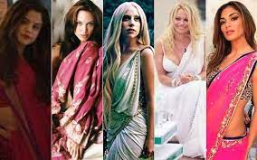 Hollywood beauty selena gomez has always managed to create waves on the internet, however, the us singer in a throwback photo, circulating on the internet, selena wore an orange silk saree and an indian traditional bindi. Hollywood S Hot Meter Selena Gomez Angelina Jolie Lady Gaga Pamela Anderson Or Nicole Scherzinger