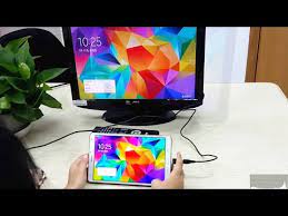The tab doesn't do hdmi straight out of the box. How To Connect Mhl To Hdmi Adapter 1080p Review For Samsung Galaxy Tab Pro S 8 4 10 1 S5 S3 Note 3 Youtube